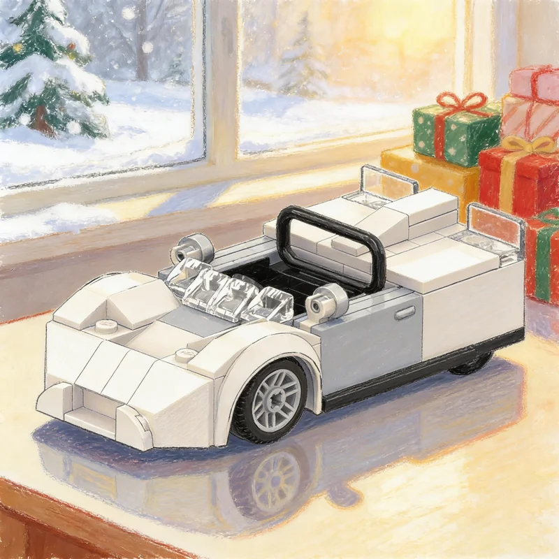 

Набор из 110 деталей MOC: Модель Chaparral City Champions, строительные блоки, архитектурный конструктор, рождественский подарок, игрушка для сборки, идея для творчества, развивающая игрушка