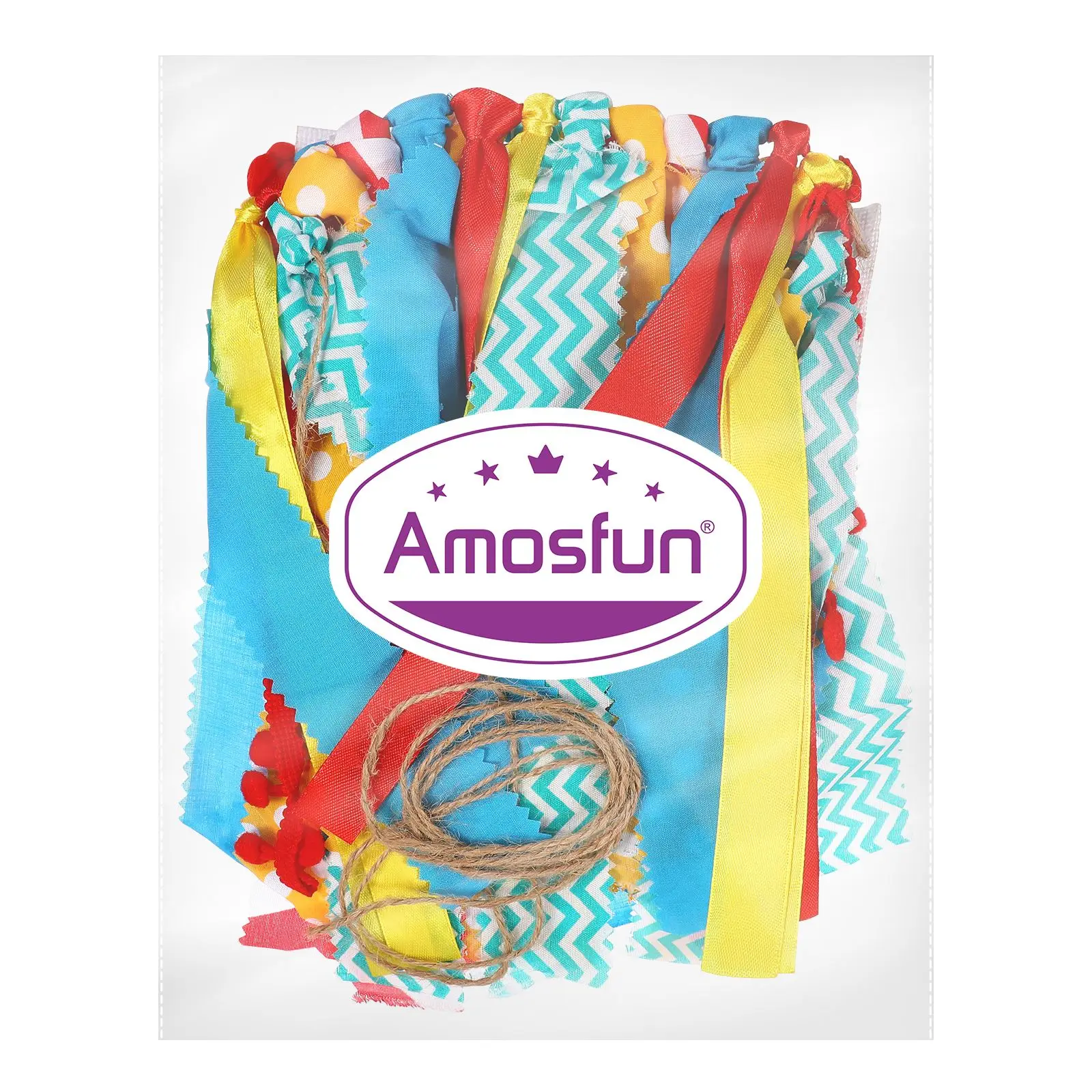 3-teiliges Partyzubehör für den ersten Geburtstag, Zirkus-Karnevalsthema, buntes Banner, Kuchenflagge, Hut, einjährige Geburtstagsdekorationen – Detail 6