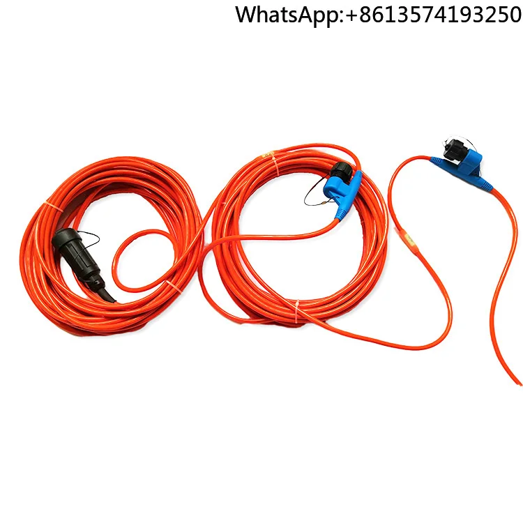 

Сейсмический кабель, 24 канала, 24 шт., винт KCK, гнездовой вынос, с 61-контактным разъемом (24-61S), гнездовым разъемом