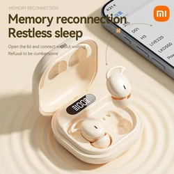 XIAOMI M72 nuovi auricolari per dormire senza fili Mini Bluetooth5.4 Touch Cotrol In Ear cuffie comode cuffie con riduzione del rumore