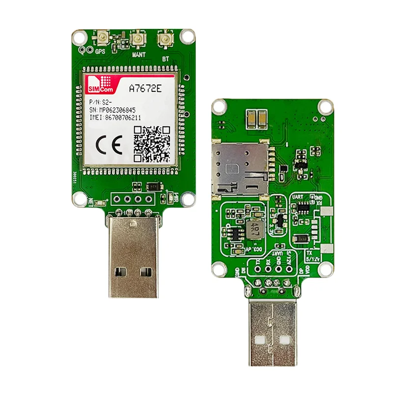 SIMcom A7672E LTE CAT1 Dongle A7672E-FASE 1 шт. с GPS