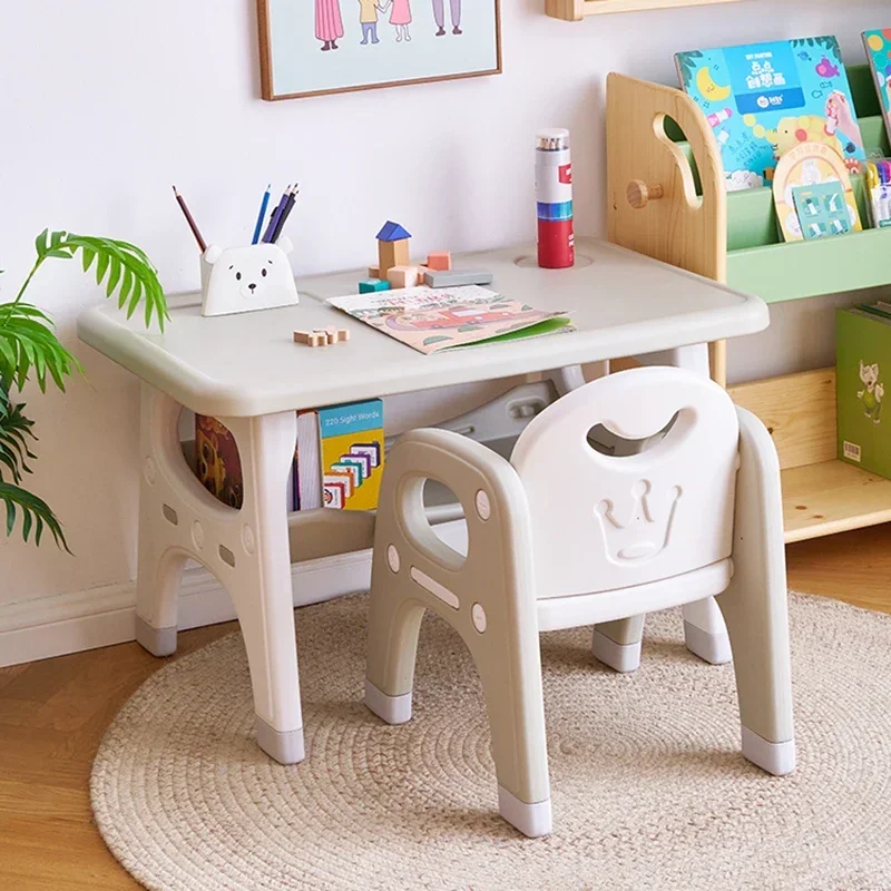 Conjunto de cadeiras de mesa para crianças, móveis para estudantes, quarto infantil, mesas de estudo para bebês