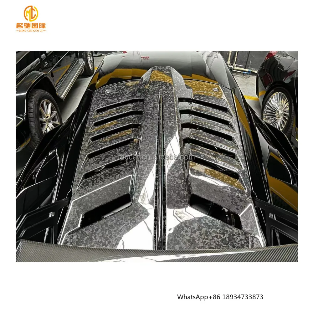 High quality forged STO engine cover for Lamborghini HuracanSTO rear engine cover