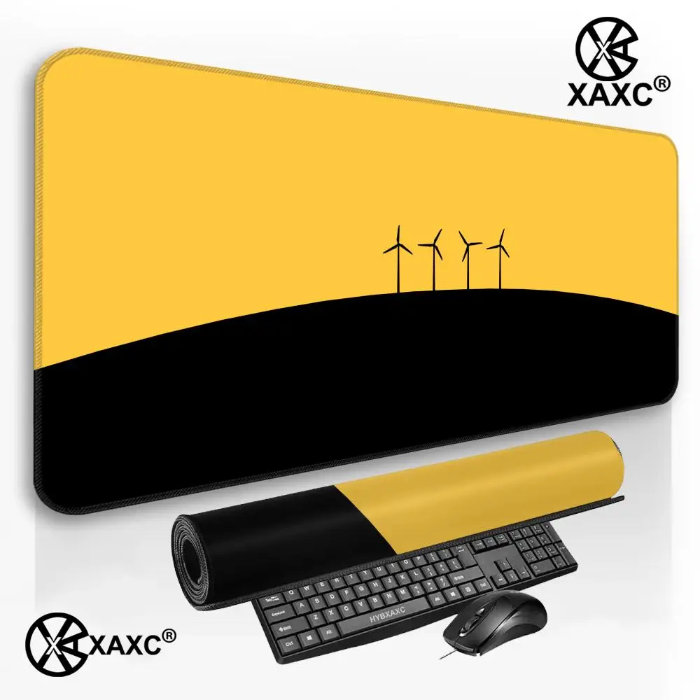 Alfombrilla de ratón con diseño de anime, ideal para teclado y ratón, tamaño XXL, base de goma antideslizante, alfombrilla de ratón para juegos, alfombrilla para ratón de ordenador portátil, XAXC.