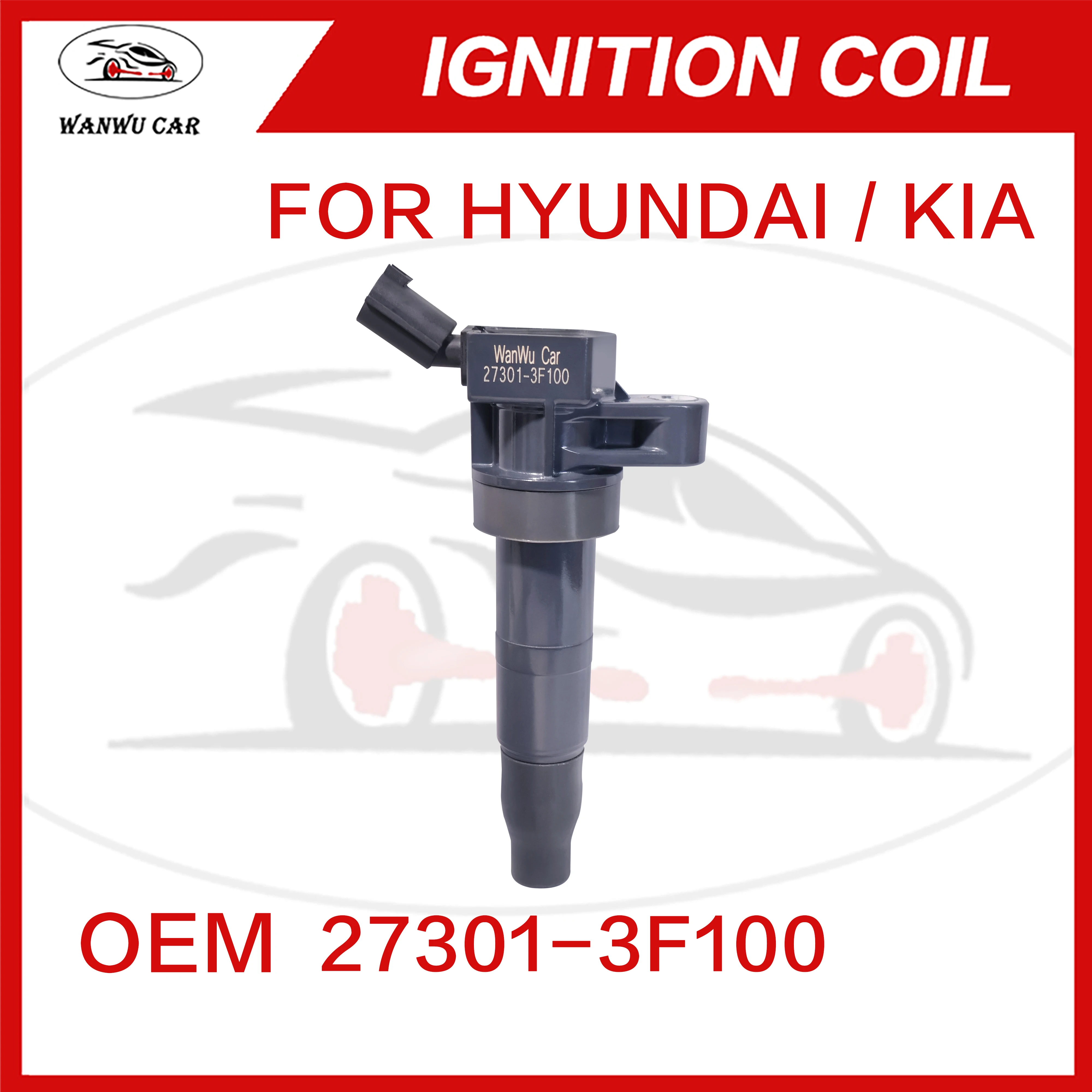 27301-3F100 Ignition Coil Igniter Suitable For HYUNDAI KIA 27300-3F100