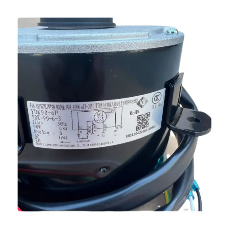 New original PLC fan asynchronous motor for indoor air conditioning YDK90-6P