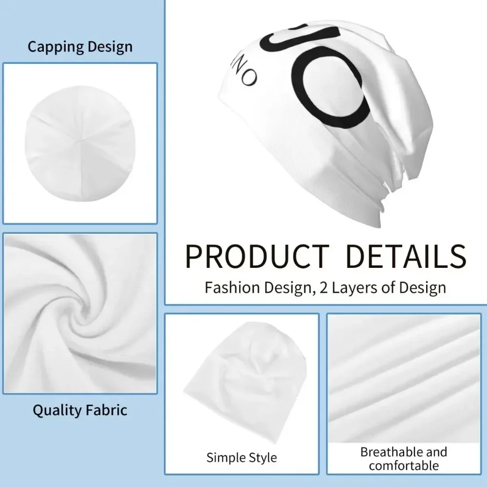 أزياء السترة قبعة ليو جو شعار قبعة قبعة الشتاء للجنسين قبعات بونيه