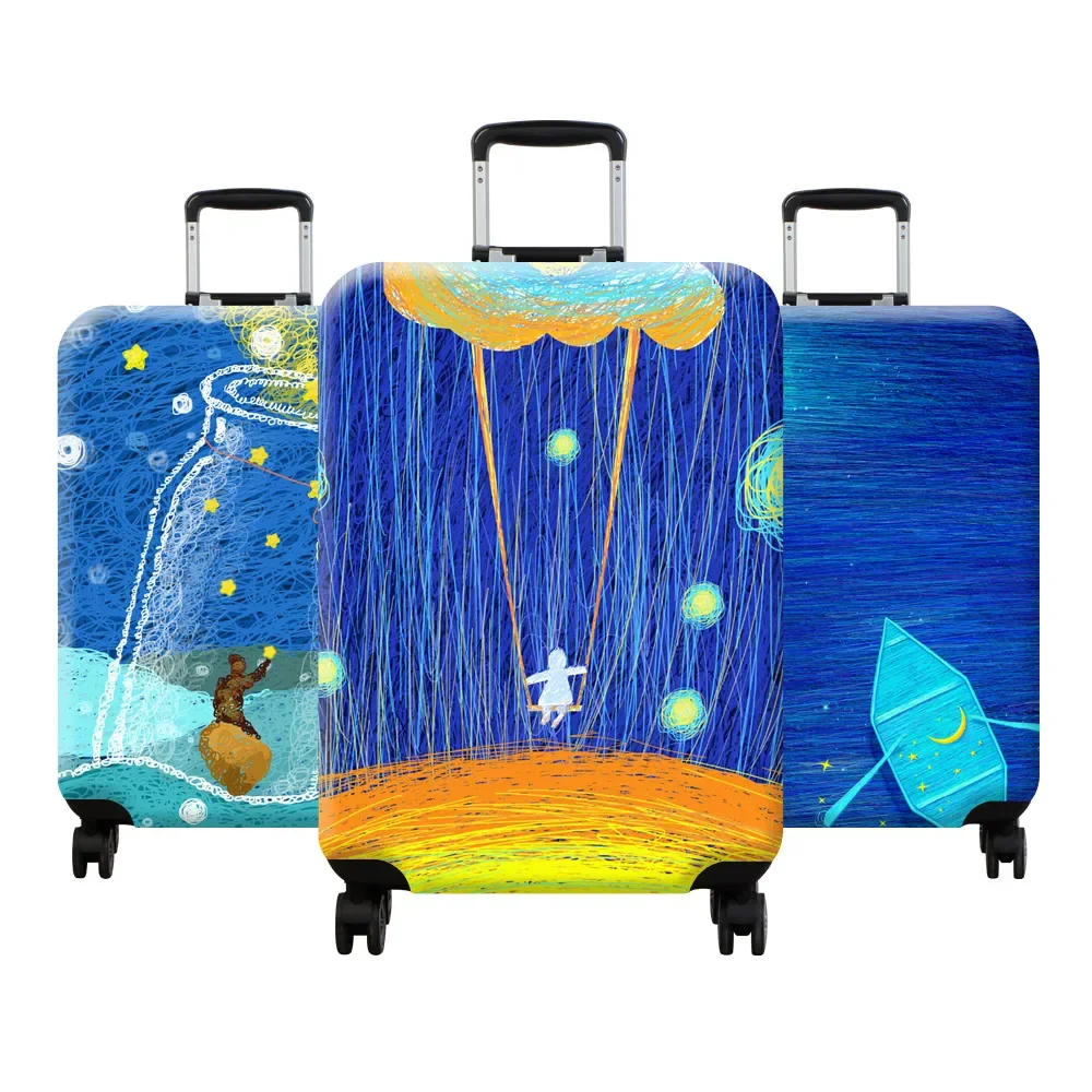 Cartoon Elastic Suitcase Protective Covers Luggage Protection Case Suitcase Cases for Suitcases Cover Zipper Travel Accessories