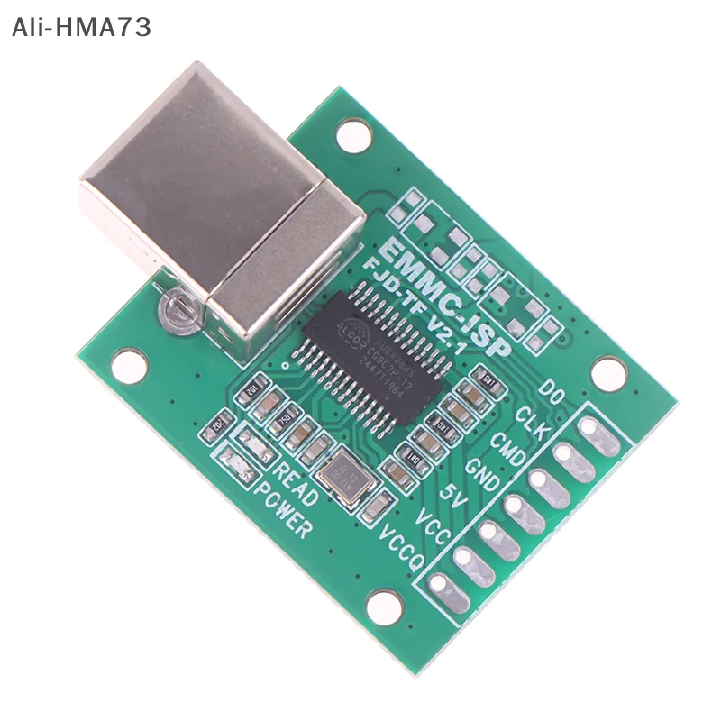 AU6438BS ซ่อมโทรศัพท์มือถือแฟลชเครื่องปลดล็อค EMMC-ISP Flying Line Artifact เครื่องมือ USB-B ประเภทการสื่อสาร