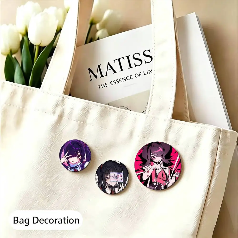 Ame chan Needy Streamer Overload Custom Enamel Pin Badges 25mm 32mm 44mm 58mm Backpack Hat Decor Toys Gifts