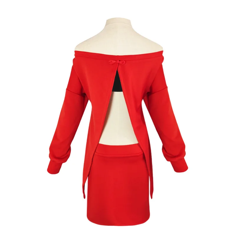 Disfraz de Cosplay de la familia Spy X, vestido rojo Blair para hombre, Fyujer Yor