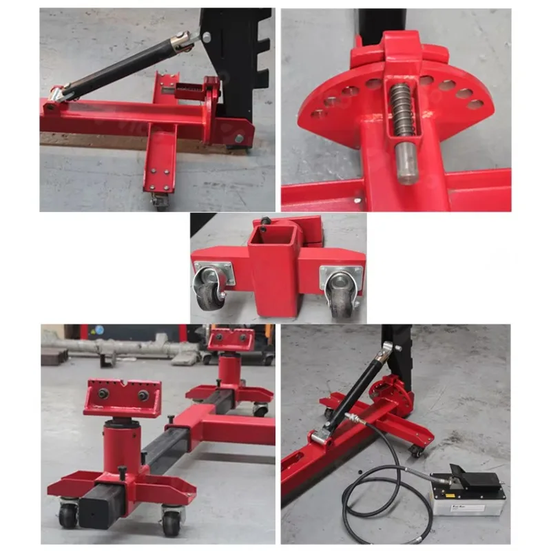 Peralatan Perbaikan Tabrakan Mobil Khusus Penarik Rangka Pelurus Rangka