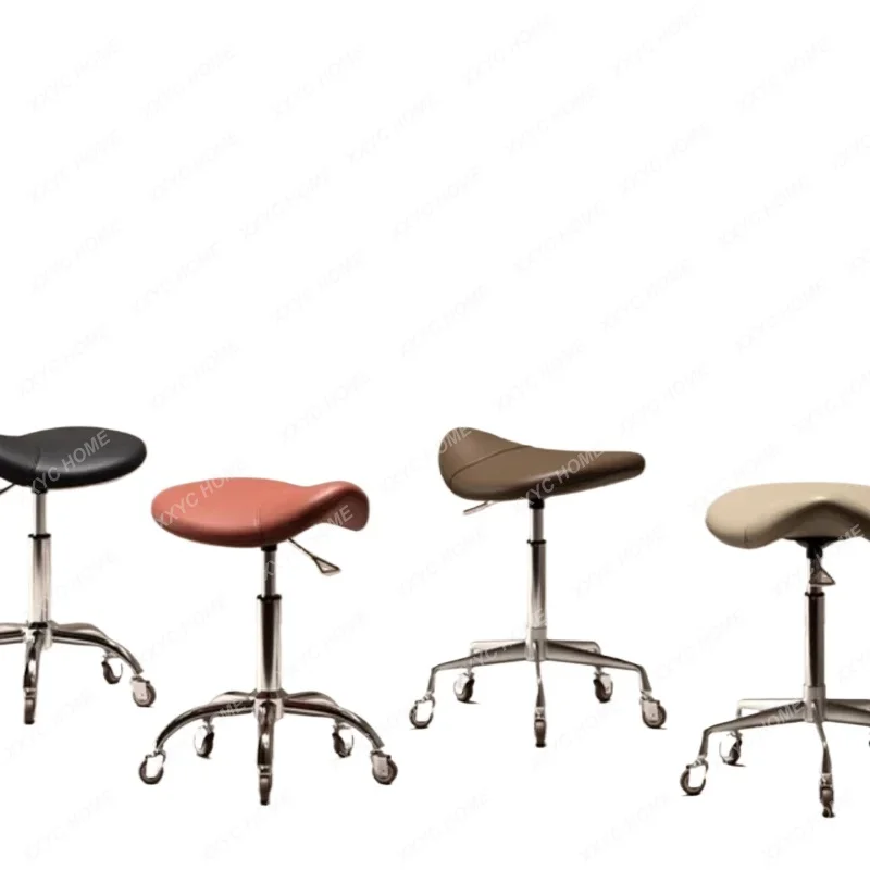 Cosmetic Hairdressing Barbershop Chairs Pedicure Tattoo Saddle Manicure Stylist Work Barber Chair Armchair Chaise Furniture AA