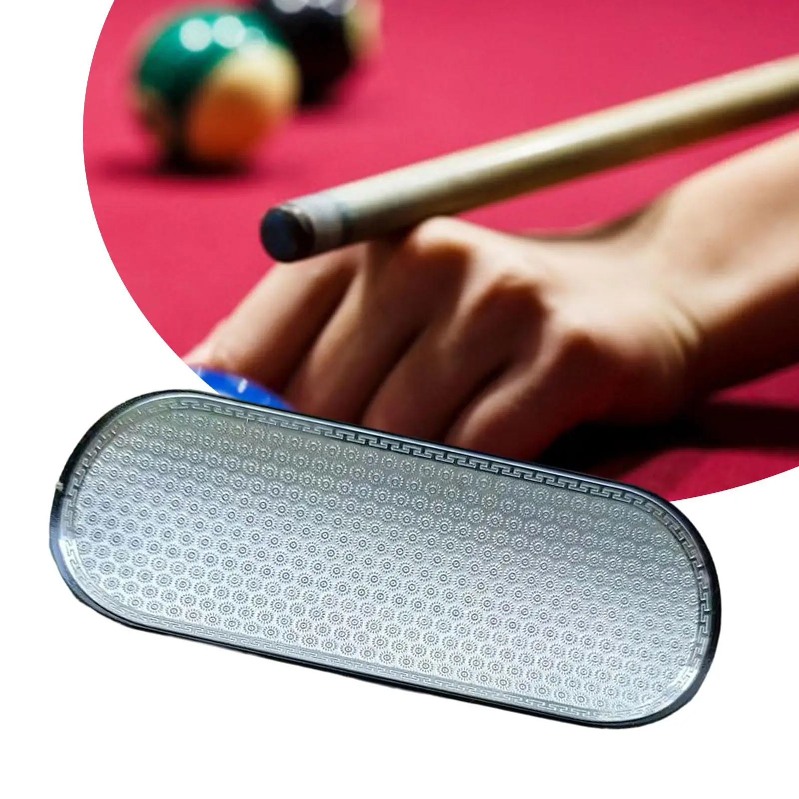 

Pool Cue Tip Shaper File Trimming Tool Aluminum Alloy Pool Stick Tip Scuffer