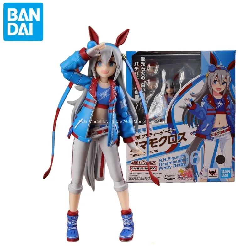 

In Stock Original Bandai S.H.Figuarts SHF Umamusume: Pretty Derby Tamamo Cross Action Figure Toys Collection Model Gift