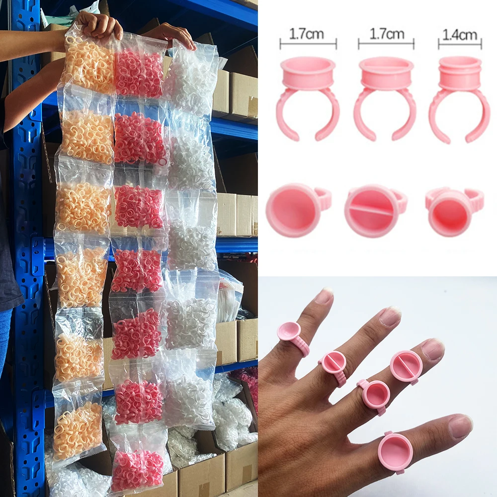 

100pcs/bag Disposable Ring Caps Microblading Tattoo Ink Cup for Permanent Pigment Holder Rings Makeup Tattoo Accessories Tools