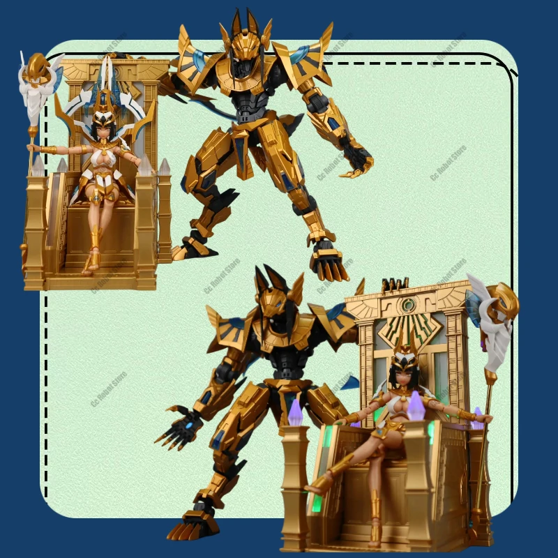 [มีสินค้าในสต็อก] ฟิกเกอร์ MS General Kunitron Mecha Gundam Girl Egypt Throne ของสะสม แอคชั่นฟิกเกอร์ ของขวัญวันเกิด