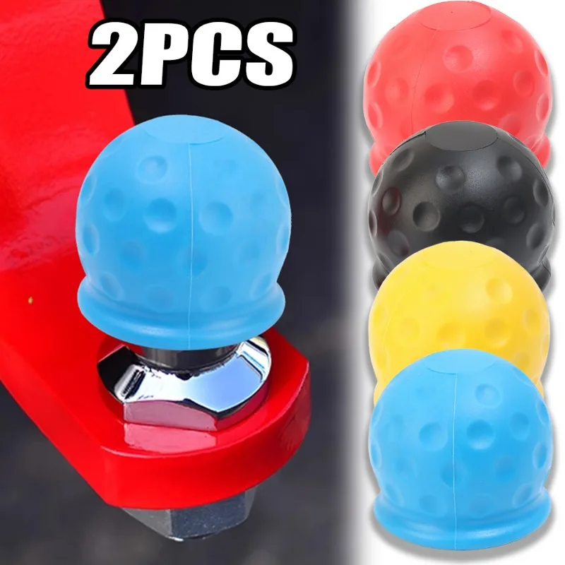 

Car Trailer Ball Head Protective Cover Auto Yacht Trailer Ball Head Soft Ball Cover Colored Trailer Hitch Balls PVC Sphere Cover