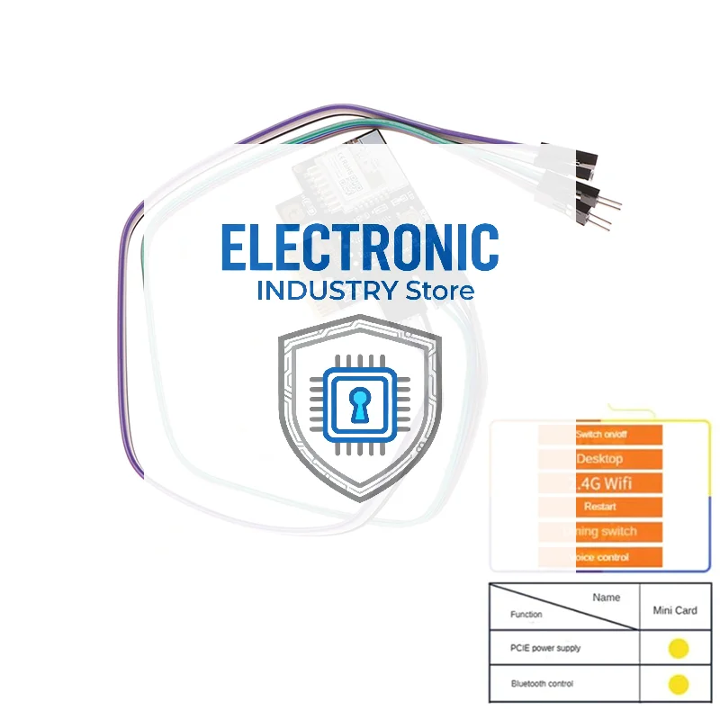 

A3 Tuya Wifi PC Power Switch Desktop Computer Remote Boot Startup Card Telecommuting PICE MINI Card