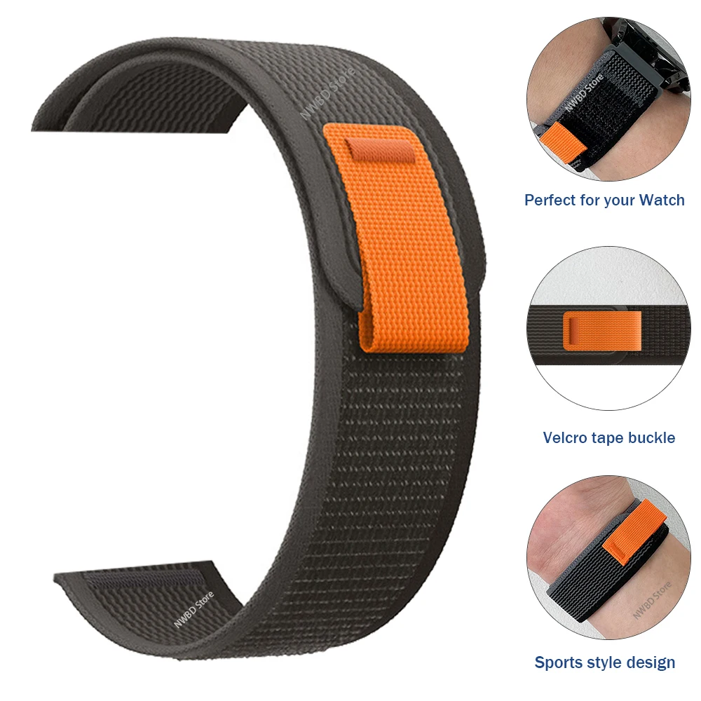 Loop Strap for POLAR IGNITE 2 Band VANTAGE M2 M / UNITE/ GRIT X Watchbands Replace Bracelet 20mm 22mm Wrist Accessorie Watchband