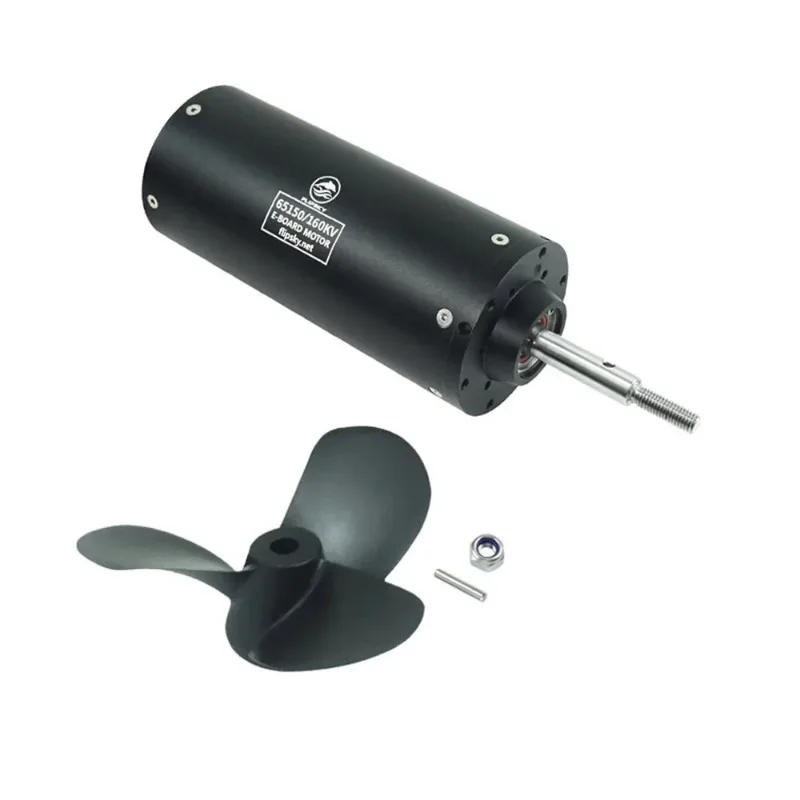 65150 motor 160kv 3000w 70a ip68 bldc motor/esc 2-em-1 combo para barco de surf propulsor subaquático | Hidro |   Efoil