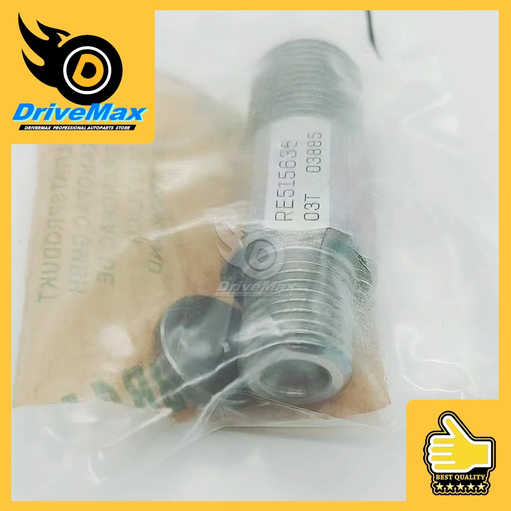 2PCS For Jjohn Ddeere RE515636 Common rail pressure relief valve Pressure limiting valve Common rail pre-injection valve New