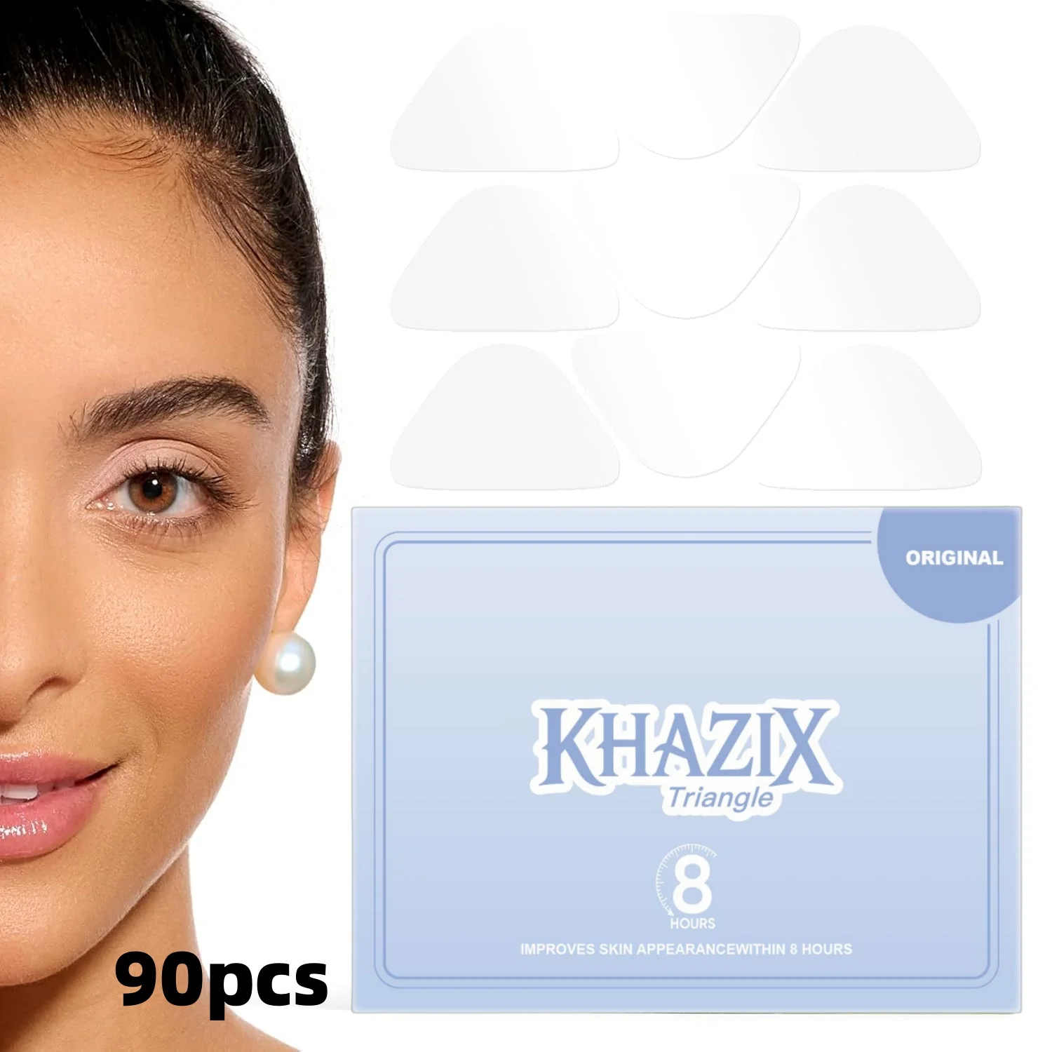 90 szt. Twoje sekrety do gładkiej skóry: plastry na pryszcze zapewniające nawilżenie i czystość.