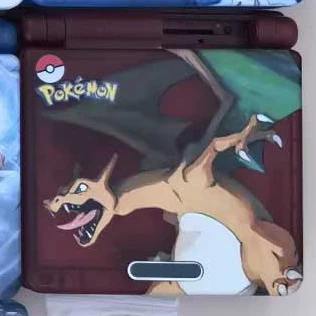 Pokémon-Serie GBA SP Gehäuse – Charizard, Rayquaza, Gengar Ersatz-Konsolen-Gehäuse, limitierte Edition