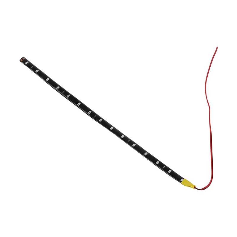 CQMF-8 X フレキシブル15LEDストリップライト 30cm オレンジ 防水 車・バイク用