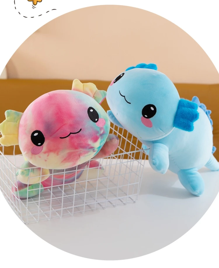 Neues grenzüberschreitendes mexikanisches Axolotl-Plüschtier in vier Farben – das perfekte Geburtstagsgeschenk und ein unverzichtbares Party-Mitbringsel – Detail 7