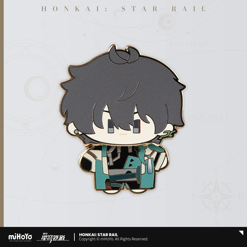 in Presale MiHoYo Official Honkai Star Rail q-version badge Cosplay Props Decorations Birthday Gifts