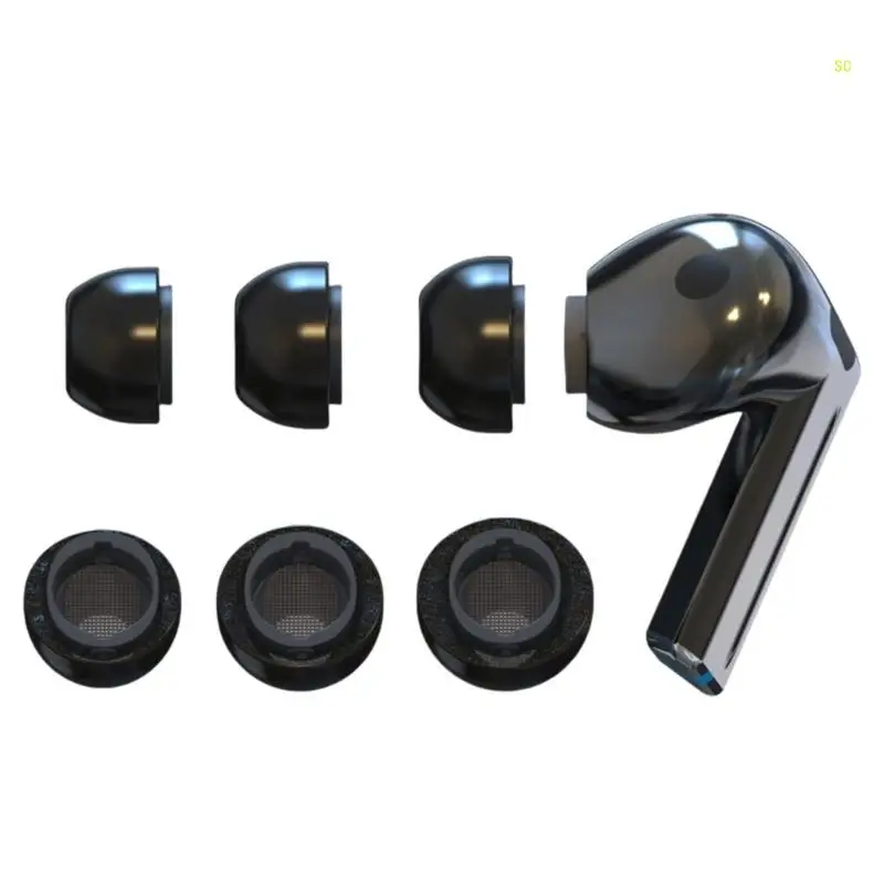 سدادة أذن من رغوة الذاكرة لسماعات الأذن 3Pro، عزل الضوضاء مقاس S/M/L شحن مباشر