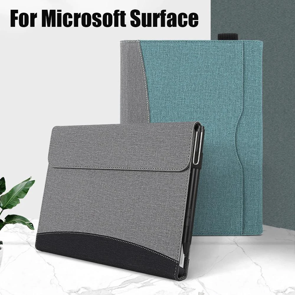 capa protetora shell com suporte de caneta capa para microsoft surface pro 7plus pro 10 go alta qualidade 01