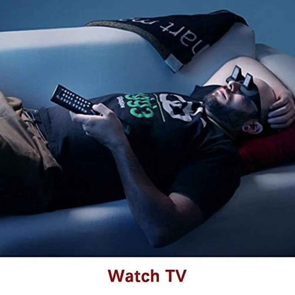 Lazy Glasses Bettprisma, horizontale High-Definition-Brille, Periskop, Liegenbrille zum Lesen und Fernsehen im Bett – Detail 2