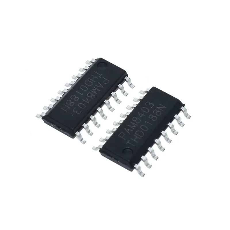 PAM8403 Class D Stereo Audio Amplifier Chip, 3W, SOP16, 8403, 10pcs