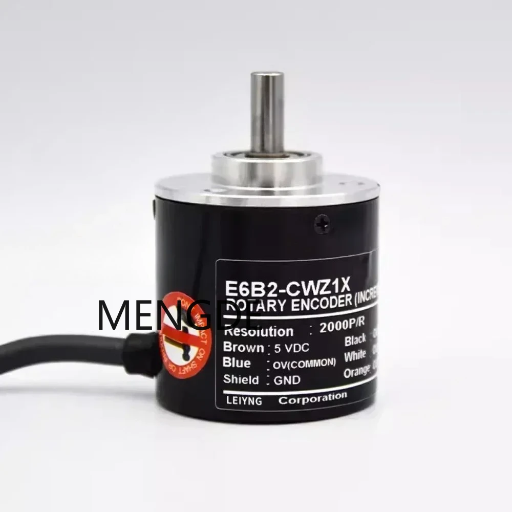 E6B2-CWZ1X Output Diferensial Encoder Putar Fotolistrik Inkremental E6B2 CWZ1X 20PR 100PR 600PR 1024PR 2500PR DC 5V-24V