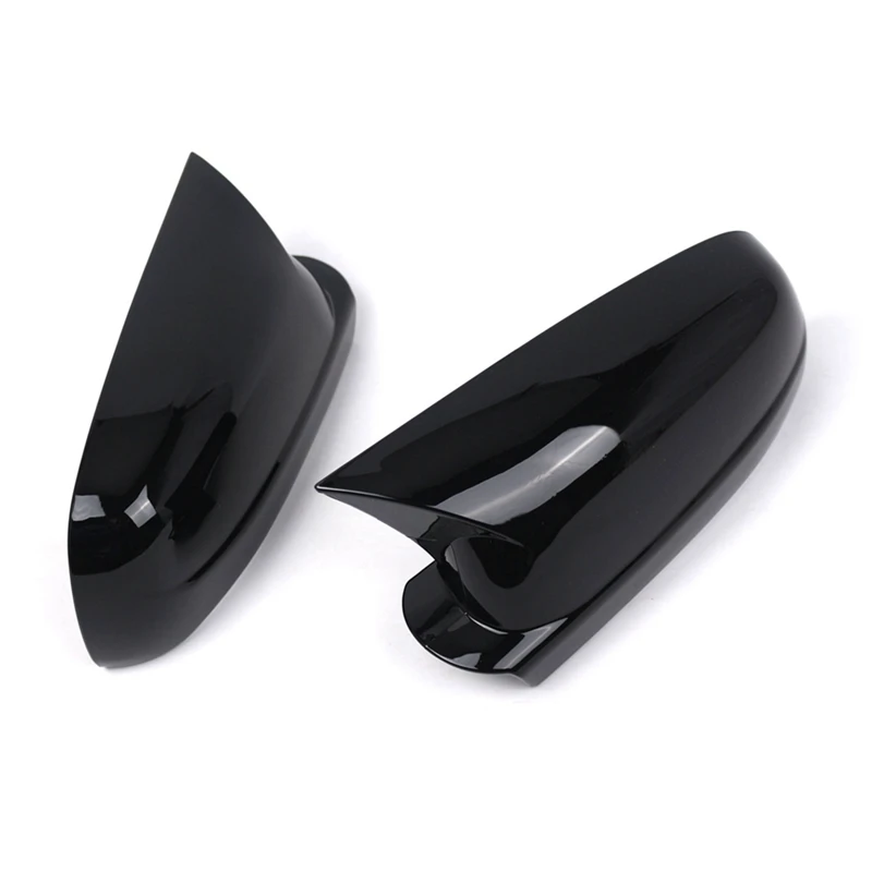 1Pair Side Mirror Cover Ox Horn Shell 3B0857537B 3B0857538B For VW Golf 4 Bora MK4 Passat B5 2001-2005 Mirror Trim Cap