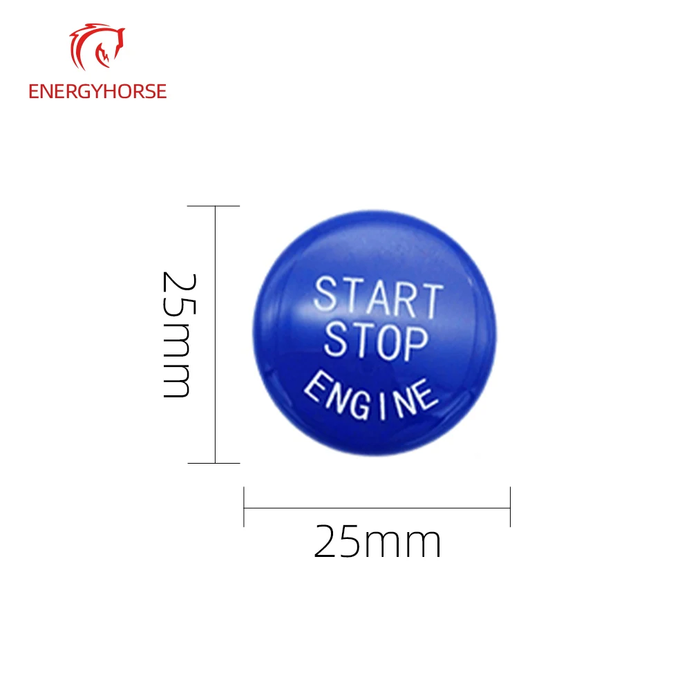 61636966714 Replacement For BMW 1 3 5 X1 X3 X5 X6 Z4 E87 E90 E89 E60 E83 E84 E70 Car Start Stop Engine Switch Button Ring Frame - view 5