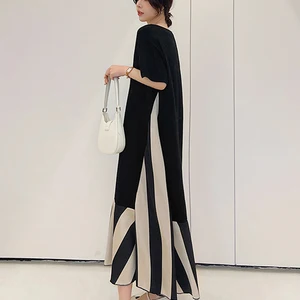 Nyfs 2025 Summer New Korea Dresses for Women Dresses Robe Elbise Loose Plus Size Ski Velve 10 Main Plow Sales - №8