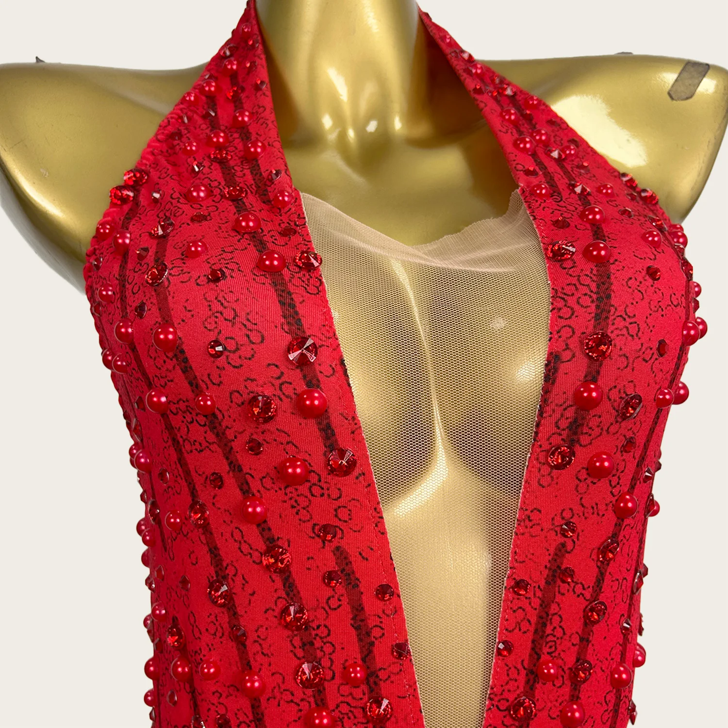 섹시한 여성 댄스 캣슈트 크리스탈 태슬 반짝이는 바디슈트 무대 공연 파티 의상 나이트클럽 쇼걸 레오타드 빙주이