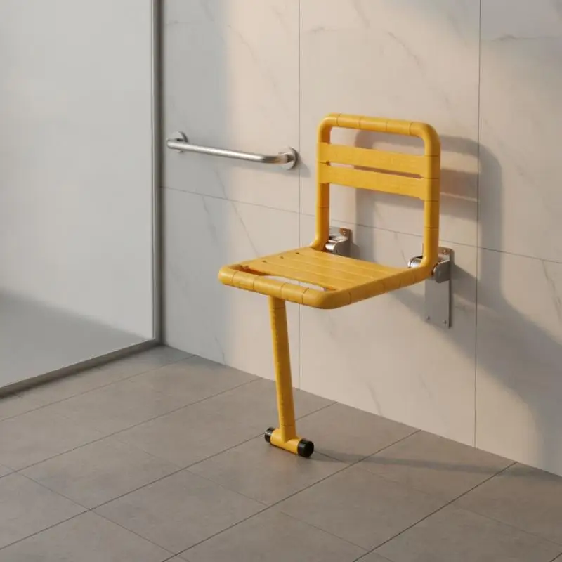 Non-slip Folding Shower Bath Step Stool Safety Bathroom Toilet Seat Portable Lightweight for Elderly Pregnant Home Use