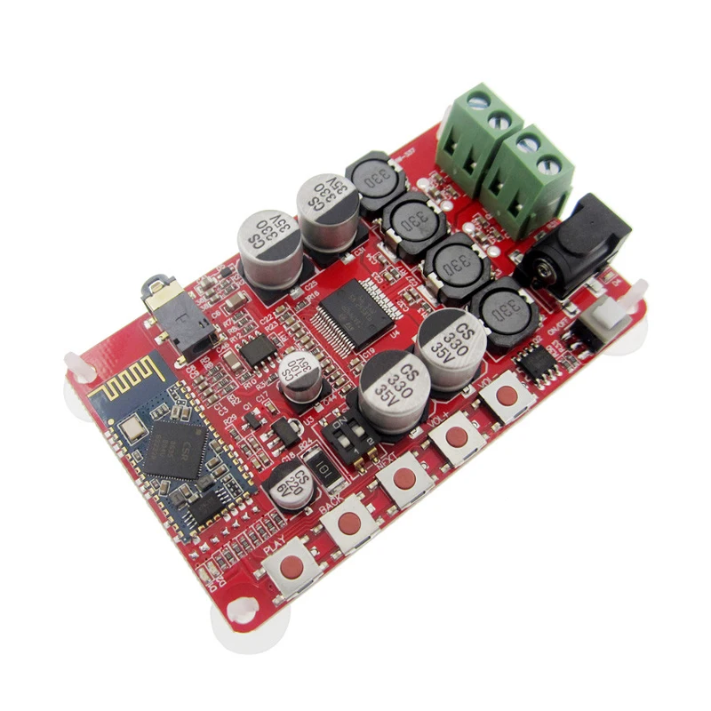 1pcs/ lot Wireless Bluetooth 4.0 Audio Receiver Digital TDA7492P 25W+25W Amplifier Board