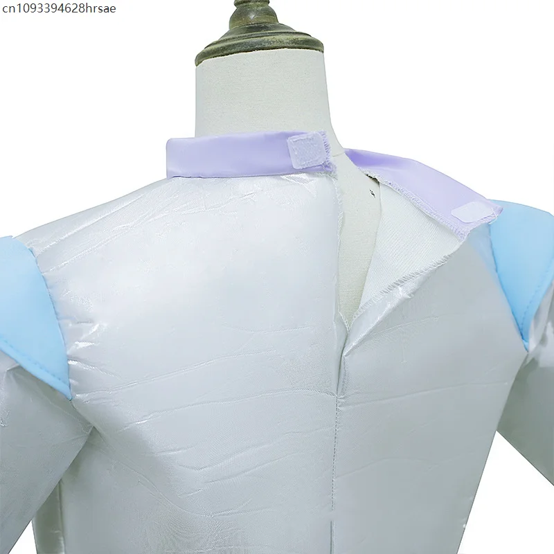 2025 New Arrival Silver Boy Bot Dress Up Halloween Costumes Girl Kids Robot Costume - Image 4