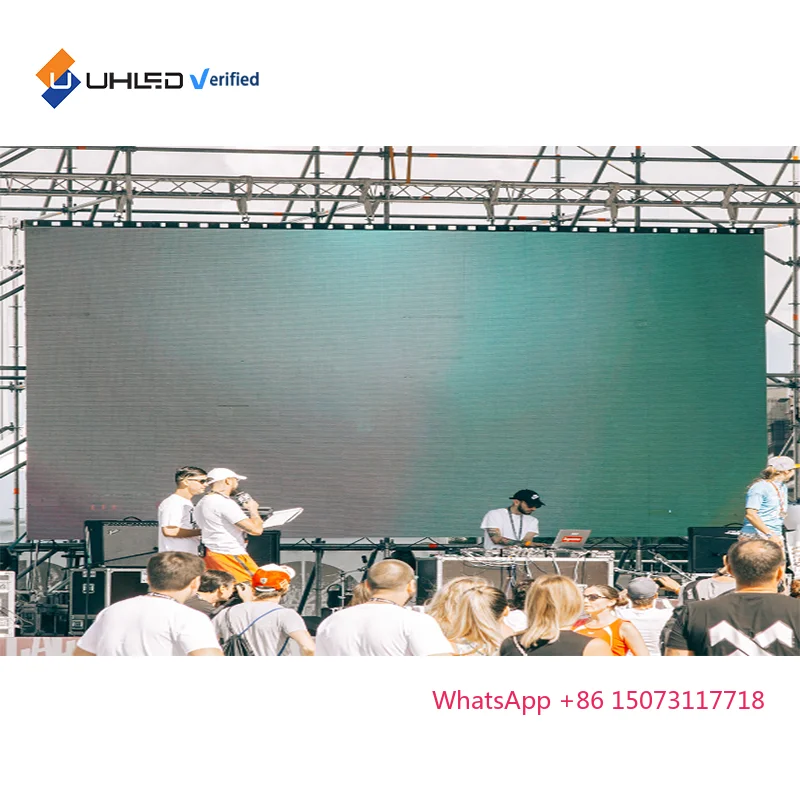 LED 스크린 야외 LED 디스플레이 스크린 P3.91mm P4.81mm 방수 야외 LED 디스플레이 렌탈 스크린