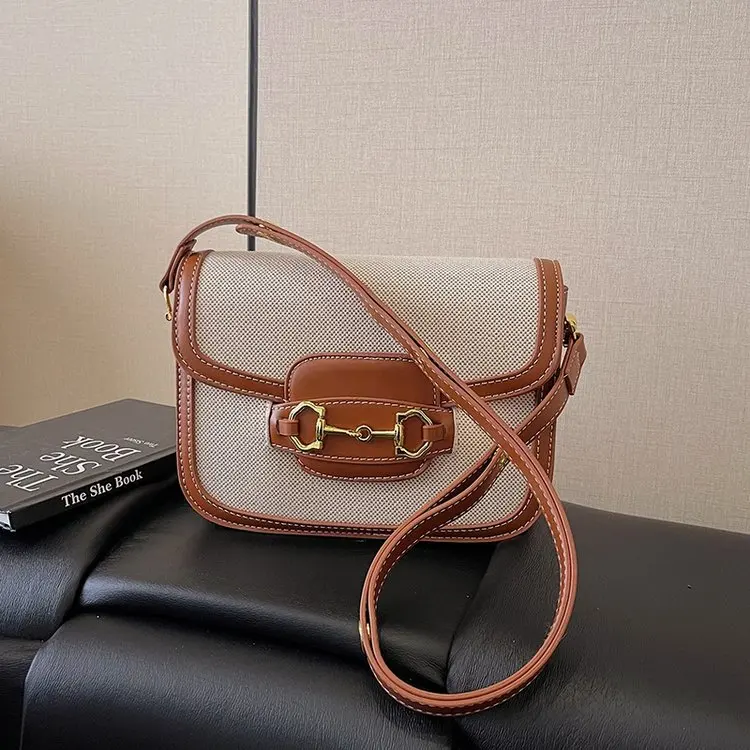 

Винтажная седельная сумка 2025 года, женская сумка-мессенджер из искусственной кожи, через плечо, нишевый дизайн для работы, поездок на работу, свиданий, ужина, легкий вес