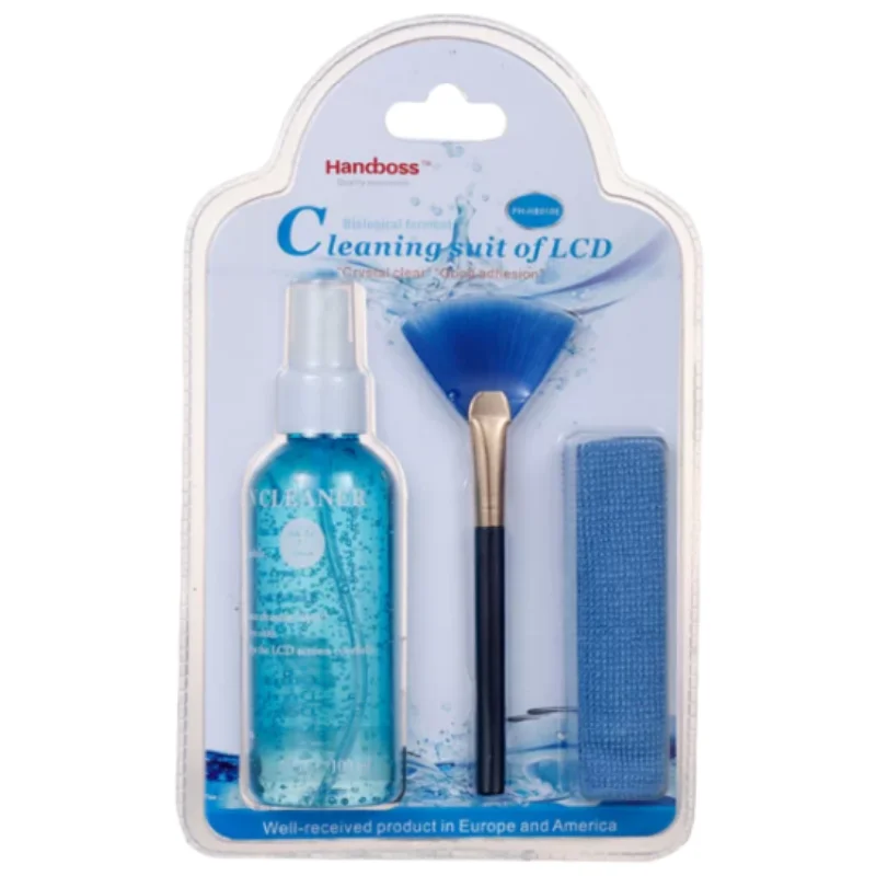 Laptop Cleaning Kit with Screen Cleaner Keyboard Dust Removal Tools for Mobile Phones LCD Screen Stain Removal Dust Cleaning Set
