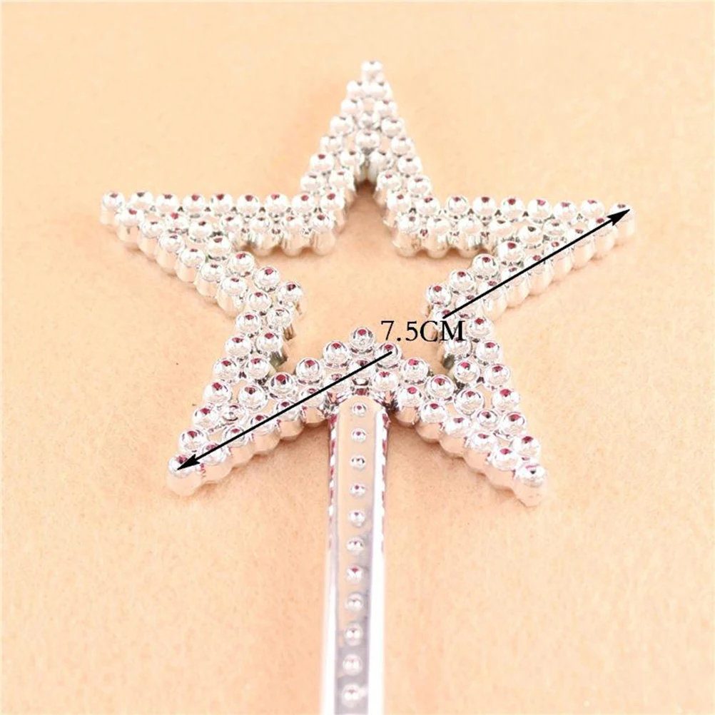 

6 шт. сказочные палочки гальваническая пентаграмма сверкающая звезда принцесса день рождения Хэллоуин реквизит волшебная игра