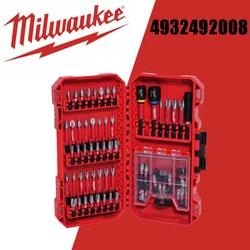 Milwaukee 4932492008 Shockwave Bit Set 38-Teilig Sealed Packaging Box Moisture-Proof Carpentry Drill Hole Power Tool Accessories