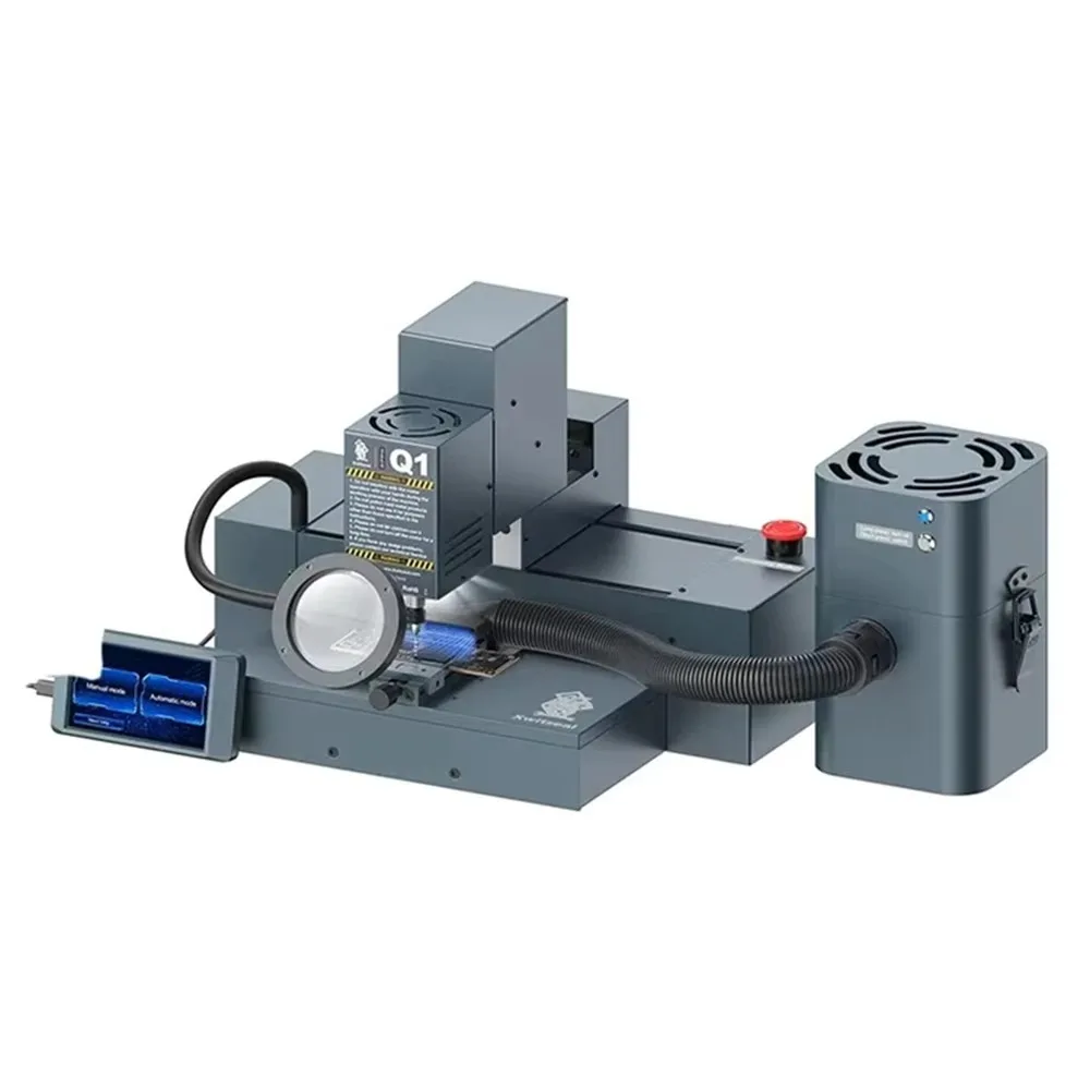 XWITZEAL Q1 Automatic CNC Chip Grinding Machine for iPhone 13 14 15Pro Android Touch IC CPU Frame Polishing Phone Repair ToolAR