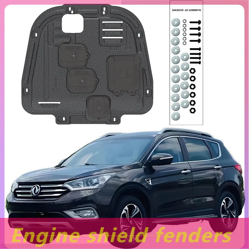 Engine Splash Guards Engine Shield 3D Printed Reinforced Design Anti Rust Perfect Fit For Dongfeng AX7 2015-2019 2.0L 2.3L